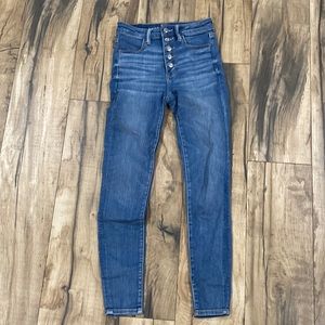 American Eagle - super high rise jegging – size 2 short